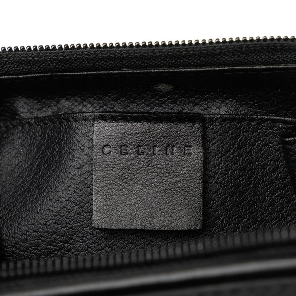 セリーヌ Cマカダム ポーチ アクセサリーポーチ ブラック ナイロン レディース CELINE 【中古】