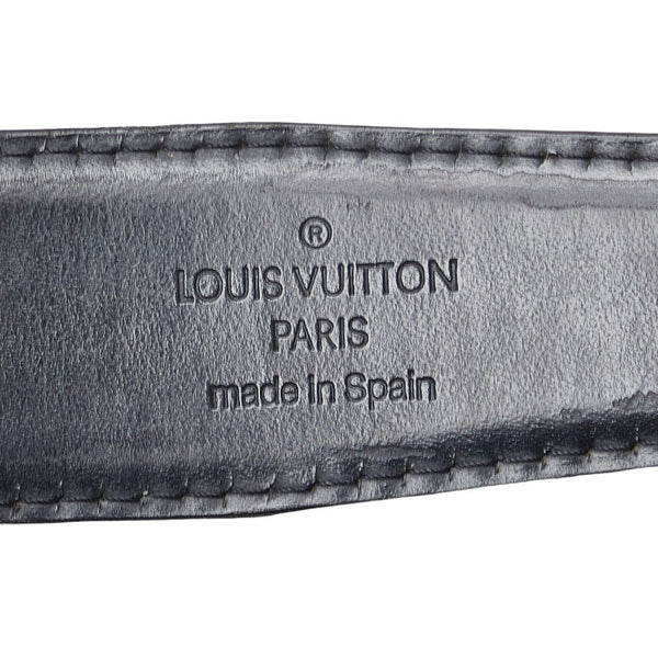 ルイ ヴィトン エピ サンチュール クラシック ベルト サイズ：110/40 M6832 ノワール ブラック レザー レディース LOUIS VUITTON 【中古】