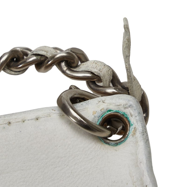 シャネル ココマーク カードケース カードホルダー ベージュ パテントレザー レディース CHANEL 【中古】