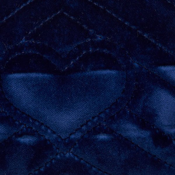 グッチ GGマーモント キルティング ウエストバッグ ベルトバッグ 476434 ネイビー ゴールド ベロア レザー レディース GUCCI 【中古】