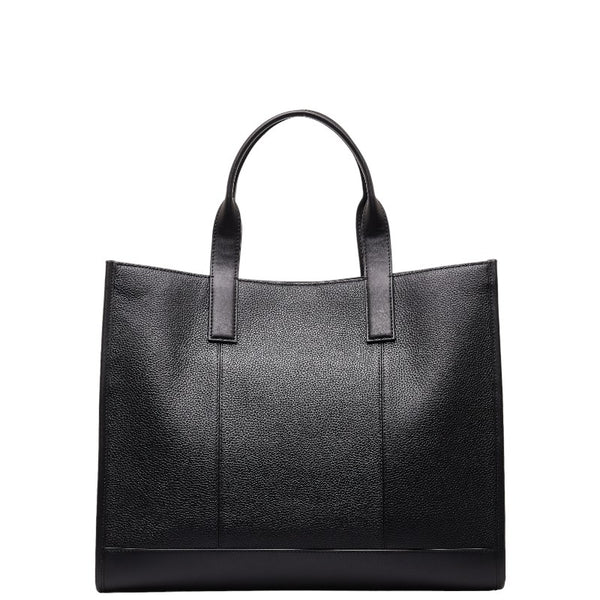 マイケルコース ストラクチャー トート ハンドバッグ トートバッグ 37F2LCOT4L ブラック レザー メンズ Michael Kors 【中古】