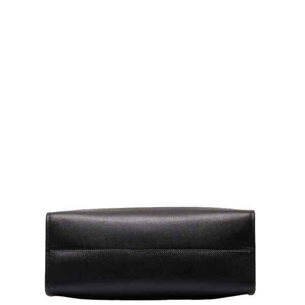 マイケルコース ストラクチャー トート ハンドバッグ トートバッグ 37F2LCOT4L ブラック レザー メンズ Michael Kors 【中古】