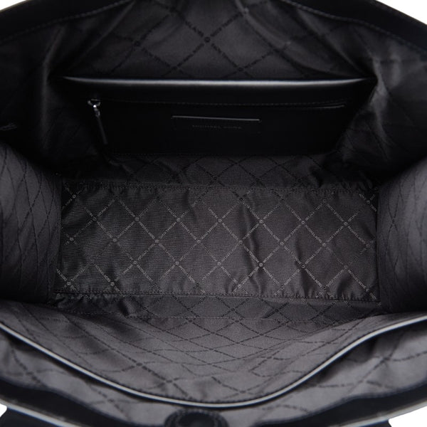 マイケルコース ストラクチャー トート ハンドバッグ トートバッグ 37F2LCOT4L ブラック レザー メンズ Michael Kors 【中古】