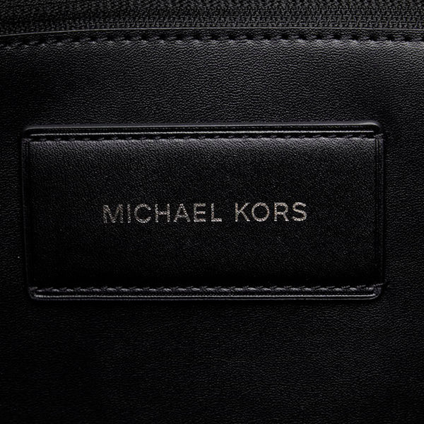 マイケルコース ストラクチャー トート ハンドバッグ トートバッグ 37F2LCOT4L ブラック レザー メンズ Michael Kors 【中古】
