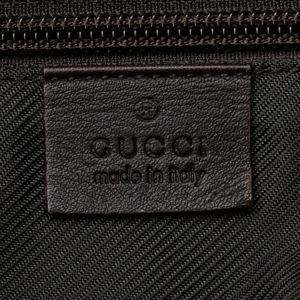 グッチ GGスプリーム ボストンバッグ ハンドバッグ 108827 ブラウン ベージュ PVC レザー レディース GUCCI 【中古】