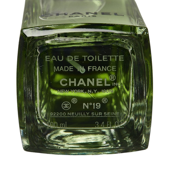 シャネル オードトワレ No.19 100ml 香水 クリア ガラス レディース CHANEL 【中古】