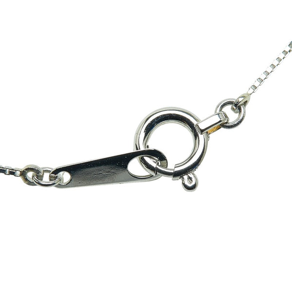 Pt900 プラチナ Pt850 プラチナ ダイヤ0.097ct ダイヤ0.01ct プチ ペンダントネックレス レディース 【中古】