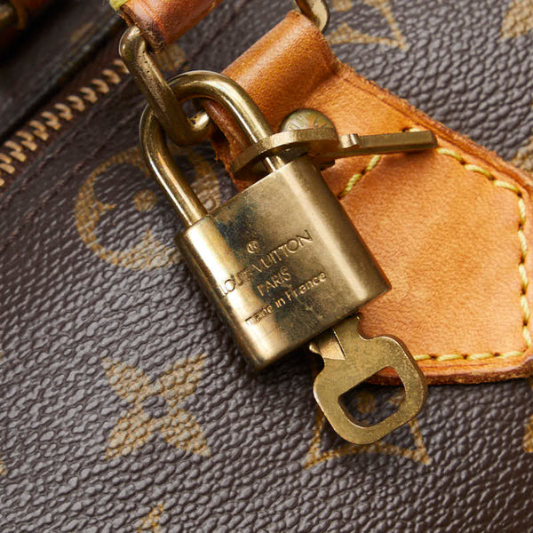 ルイ ヴィトン モノグラム スピーディ25 ミニボストンバッグ ハンドバッグ M41528 ブラウン PVC レザー レディース LOUIS VUITTON 【中古】