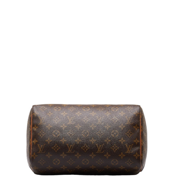 ルイ ヴィトン モノグラム スピーディ25 ミニボストンバッグ ハンドバッグ M41528 ブラウン PVC レザー レディース LOUIS VUITTON 【中古】