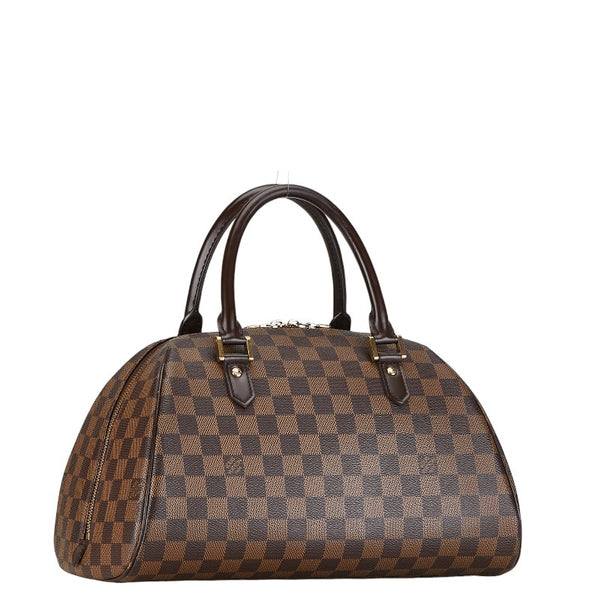 ルイ ヴィトン ダミエ リベラMM ハンドバッグ ミニボストンバッグ N41434 ブラウン PVC レザー レディース LOUIS VUITTON 【中古】