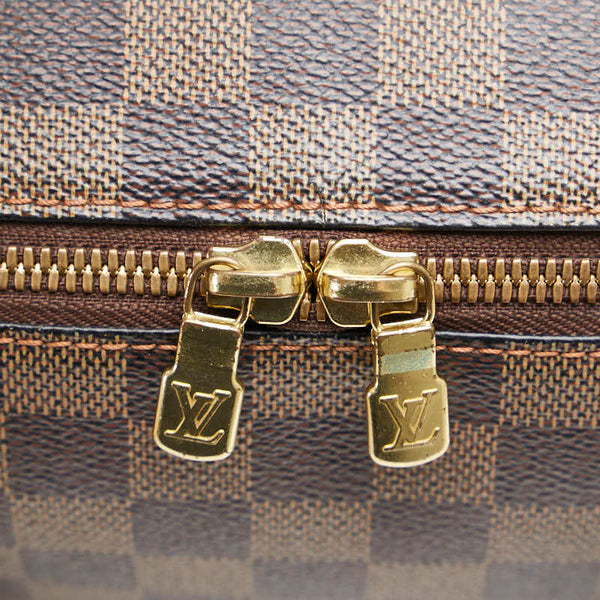 ルイ ヴィトン ダミエ リベラMM ハンドバッグ ミニボストンバッグ N41434 ブラウン PVC レザー レディース LOUIS VUITTON 【中古】