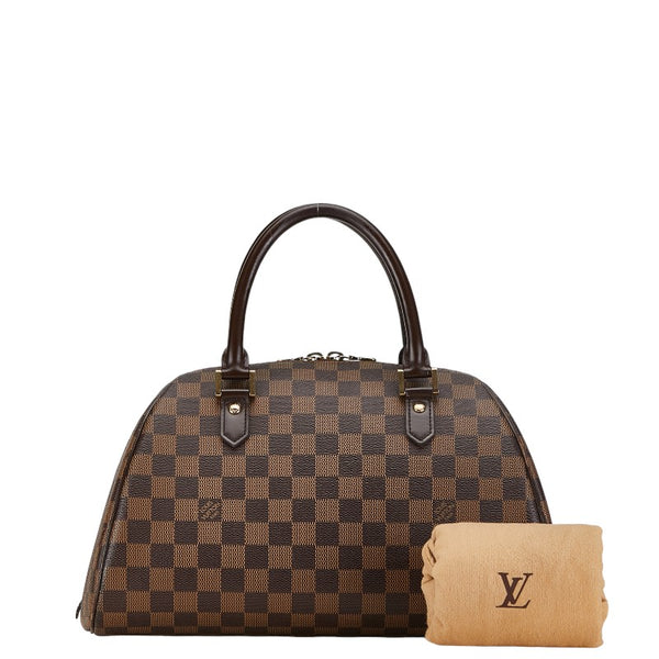 ルイ ヴィトン ダミエ リベラMM ハンドバッグ ミニボストンバッグ N41434 ブラウン PVC レザー レディース LOUIS VUITTON 【中古】