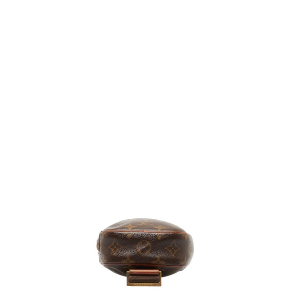 ルイ ヴィトン モノグラム ポシェットガンジュ ボディバッグ ウエストバッグ M51870 ブラウン PVC レザー メンズ LOUIS VUITTON 【中古】