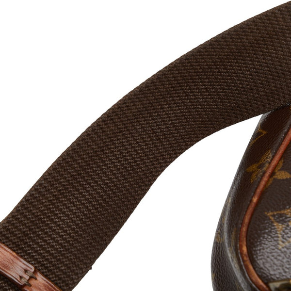 ルイ ヴィトン モノグラム ポシェットガンジュ ボディバッグ ウエストバッグ M51870 ブラウン PVC レザー メンズ LOUIS VUITTON 【中古】