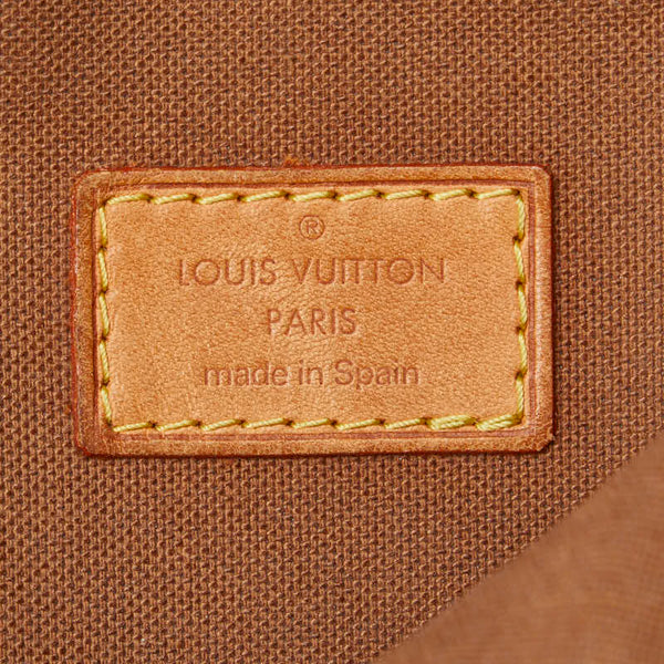 ルイ ヴィトン モノグラム ポシェットガンジュ ボディバッグ ウエストバッグ M51870 ブラウン PVC レザー メンズ LOUIS VUITTON 【中古】