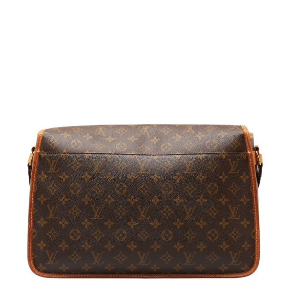 ルイ ヴィトン モノグラム ジベシエールGM ショルダーバッグ M42249 ブラウン PVC レザー レディース LOUIS VUITTON 【中古】