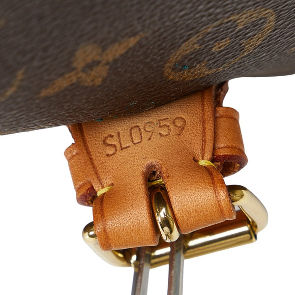 ルイ ヴィトン モノグラム ジベシエールGM ショルダーバッグ M42249 ブラウン PVC レザー レディース LOUIS VUITTON 【中古】