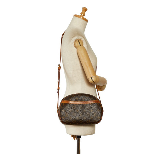 ルイ ヴィトン モノグラム ブロワ 斜め掛け ショルダーバッグ M51221 ブラウン PVC レザー レディース LOUIS VUITTON 【中古】