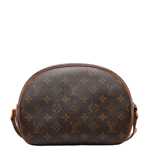 ルイ ヴィトン モノグラム ブロワ 斜め掛け ショルダーバッグ M51221 ブラウン PVC レザー レディース LOUIS VUITTON 【中古】
