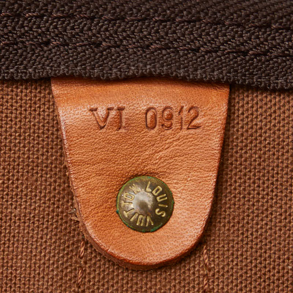 ルイ ヴィトン モノグラム キーポル60 ボストンバッグ トラベルバッグ M41422 ブラウン PVC レザー レディース LOUIS VUITTON 【中古】