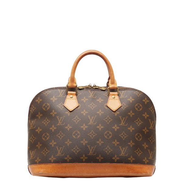 ルイ ヴィトン モノグラム アルマPM ハンドバッグ M51130 ブラウン PVC レザー レディース LOUIS VUITTON 【中古】