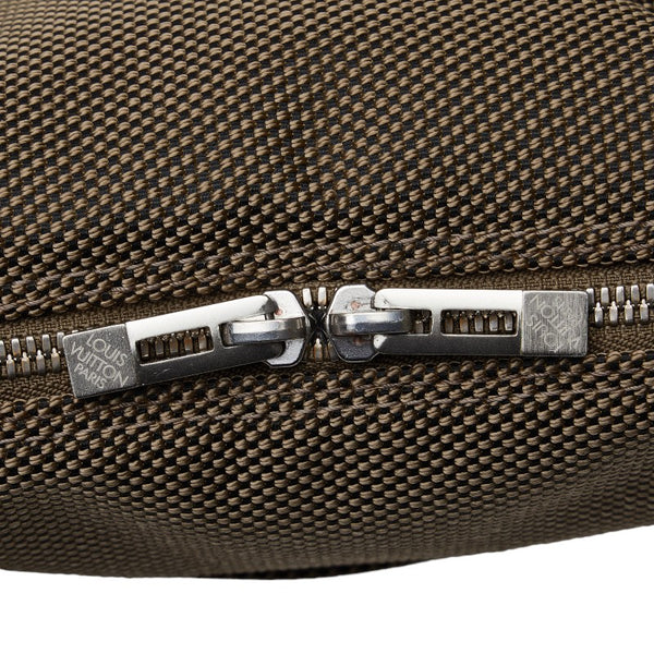 ルイ ヴィトン ダミエ ジェアン シタダン 斜め掛け ショルダーバッグ M93224 カーキ キャンバス レザー レディース LOUIS VUITTON 【中古】