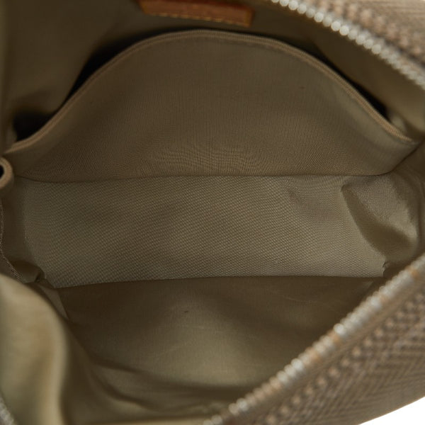 ルイ ヴィトン ダミエ ジェアン シタダン 斜め掛け ショルダーバッグ M93224 カーキ キャンバス レザー レディース LOUIS VUITTON 【中古】