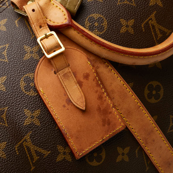 ルイ ヴィトン モノグラム キーポル55 ボストンバッグ トラベルバッグ M41424 ブラウン PVC レザー レディース LOUIS VUITTON 【中古】