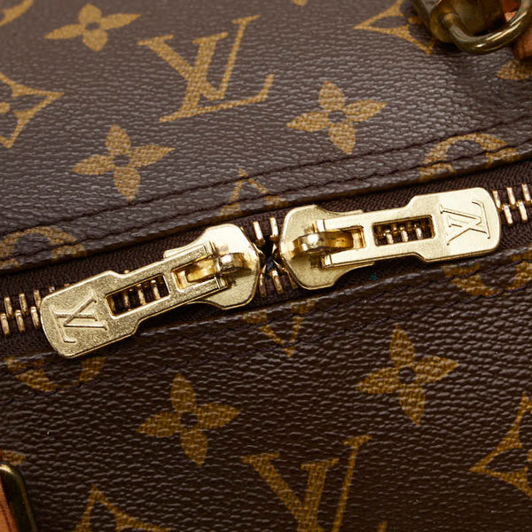 ルイ ヴィトン モノグラム キーポル55 ボストンバッグ トラベルバッグ M41424 ブラウン PVC レザー レディース LOUIS VUITTON 【中古】