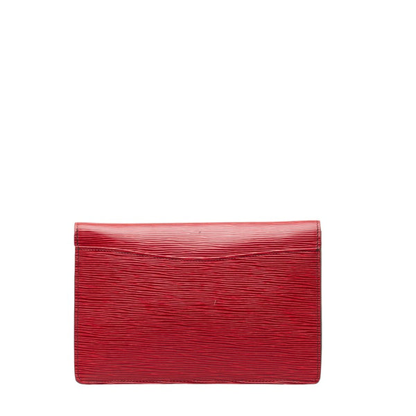 ルイ ヴィトン エピ モンテーニュ27 クラッチバッグ セカンドバッグ M52657 カスティリアンレッド レザー レディース LOUIS VUITTON 【中古】