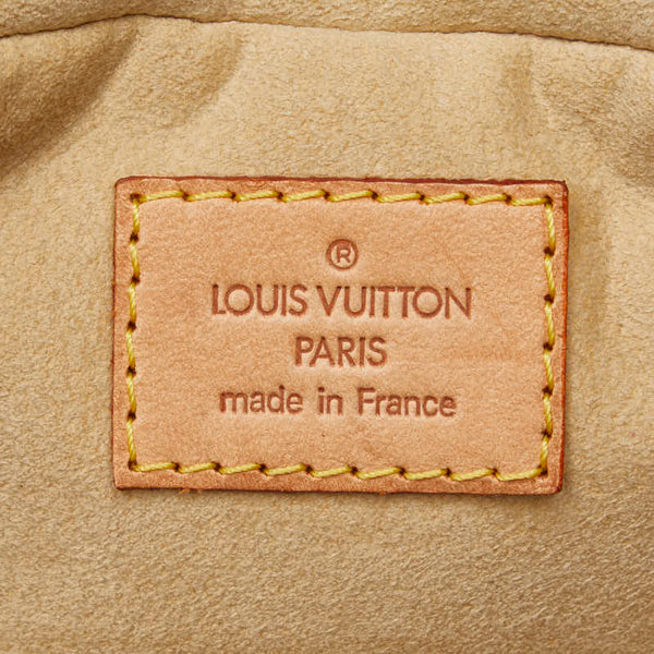 ルイ ヴィトン モノグラム マンハッタンPM ハンドバッグ M40026 ブラウン PVC レザー レディース LOUIS VUITTON 【中古】