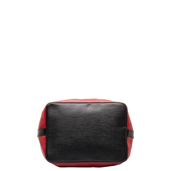 ルイ ヴィトン エピ プチノエ ショルダーバッグ M44172 カスティリアンレッド ノワール レザー レディース LOUIS VUITTON 【中古】