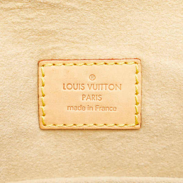ルイ ヴィトン モノグラム ハドソンPM ハンドバッグ ショルダーバッグ M40027 ブラウン PVC レザー レディース LOUIS VUITTON 【中古】