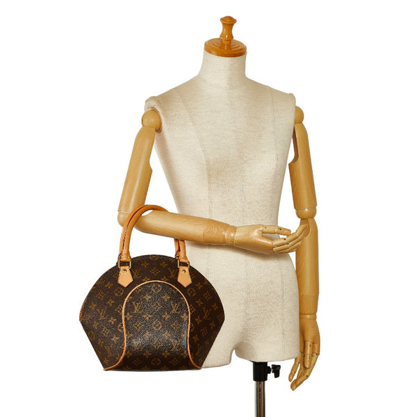 ルイ ヴィトン モノグラム エリプスPM ハンドバッグ M51127 ブラウン PVC レザー レディース LOUIS VUITTON 【中古】