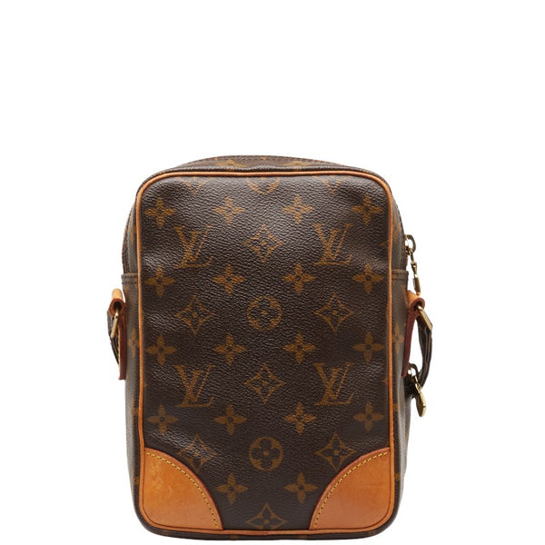 ルイ ヴィトン モノグラム アマゾン ショルダーバッグ M45236 ブラウン PVC レザー レディース LOUIS VUITTON 【中古】