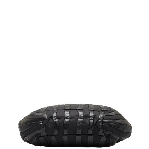 プラダ ハンドバッグ BR3994 ブラック レザー ナイロン レディース PRADA 【中古】