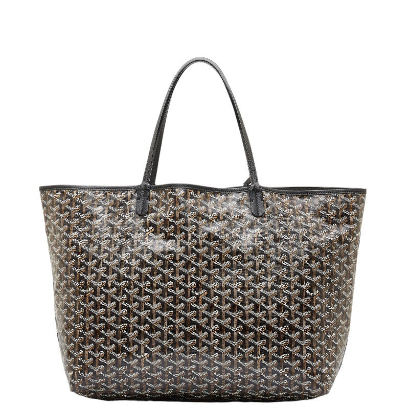 ゴヤール サンルイGM トートバッグ ハンドバッグ ブラック マルチカラー PVC レディース GOYARD 【中古】