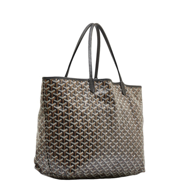 ゴヤール サンルイGM トートバッグ ハンドバッグ ブラック マルチカラー PVC レディース GOYARD 【中古】