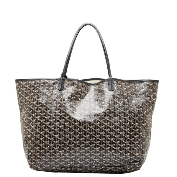 ゴヤール サンルイGM トートバッグ ハンドバッグ ブラック マルチカラー PVC レディース GOYARD 【中古】