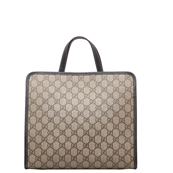 グッチ GGスプリーム てんとう虫 ハンドバッグ チルドレンズバッグ 664083 ベージュ マルチカラー PVC レディース GUCCI 【中古】