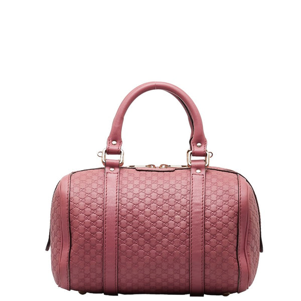 グッチ グッチシマ ミニボストンバッグ ショルダーバッグ 2WAY 269876 ピンク レザー レディース GUCCI 【中古】