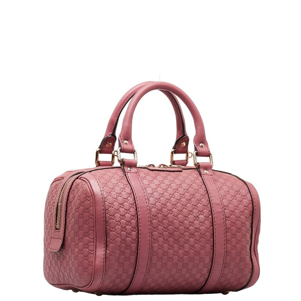 グッチ グッチシマ ミニボストンバッグ ショルダーバッグ 2WAY 269876 ピンク レザー レディース GUCCI 【中古】