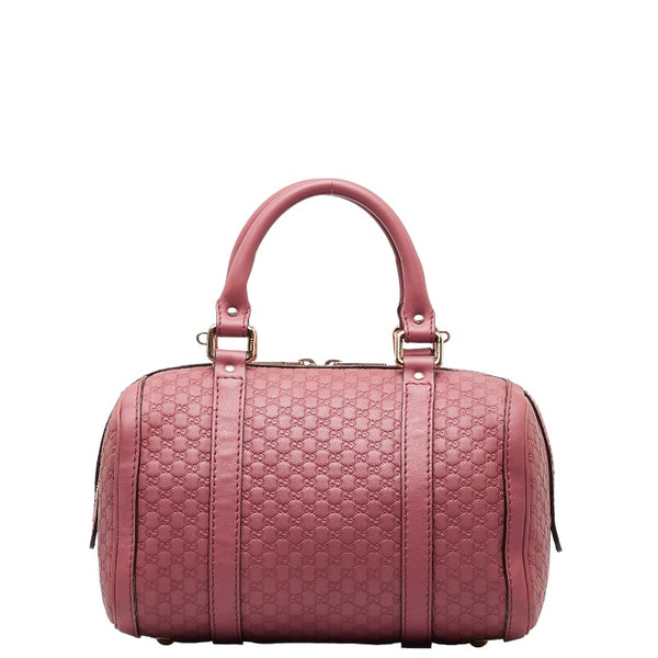 グッチ グッチシマ ミニボストンバッグ ショルダーバッグ 2WAY 269876 ピンク レザー レディース GUCCI 【中古】