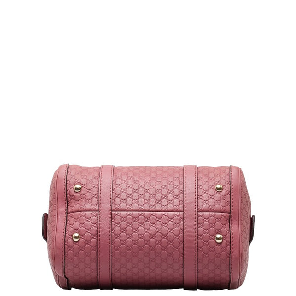 グッチ グッチシマ ミニボストンバッグ ショルダーバッグ 2WAY 269876 ピンク レザー レディース GUCCI 【中古】