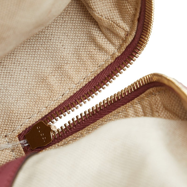 グッチ グッチシマ ミニボストンバッグ ショルダーバッグ 2WAY 269876 ピンク レザー レディース GUCCI 【中古】