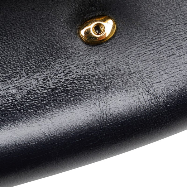 カルティエ ショルダーバッグ パーティーバッグ ブラック レザー レディース CARTIER 【中古】