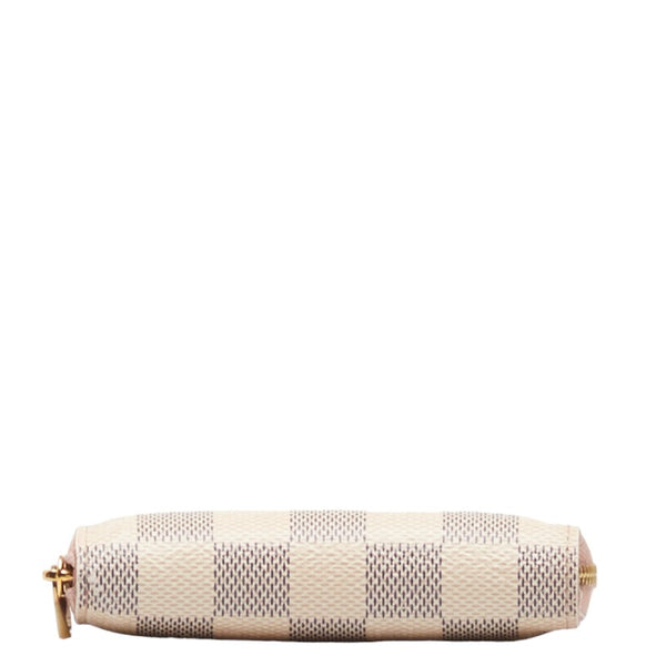 ルイ ヴィトン ダミエアズール ジッピーコイン パース コインケース N60229 ローズバレリーヌ ピンク PVC レディース LOUIS VUITTON 【中古】