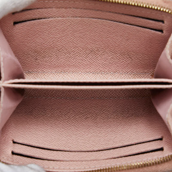 ルイ ヴィトン ダミエアズール ジッピーコイン パース コインケース N60229 ローズバレリーヌ ピンク PVC レディース LOUIS VUITTON 【中古】