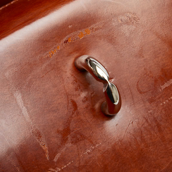 カルティエ パンテール パンサー ハンドバッグ ショルダーバッグ 2WAY ブラウン レザー レディース CARTIER 【中古】