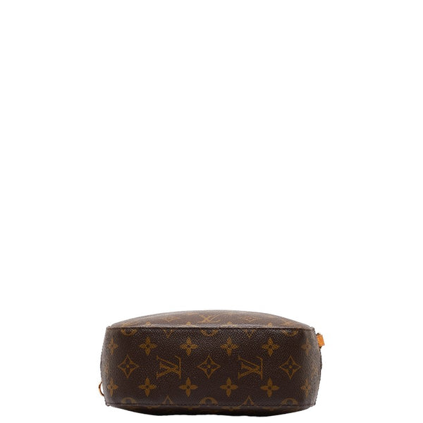 ルイ ヴィトン モノグラム スポンティーニ ハンドバッグ ショルダーバッグ 2WAY M47500 ブラウン PVC レザー レディース LOUIS VUITTON 【中古】